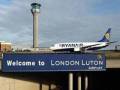 Luton Airport & Nearby Town